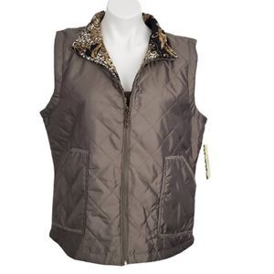 NWT Mountain Lake Reversible Vest Sz XL